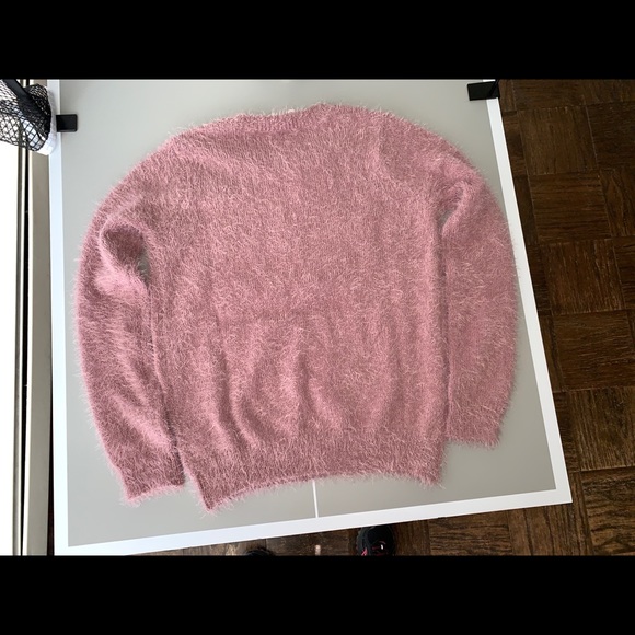 Mudd Eyelash crew sweater - NWT- Mystic Mauve - Picture 5 of 6